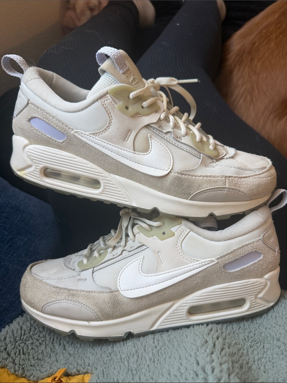Nike Women’s Air Max Off-White & Light Beige Sneakers